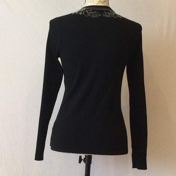 Charter Club Button Sweater - Picture 2 of 4